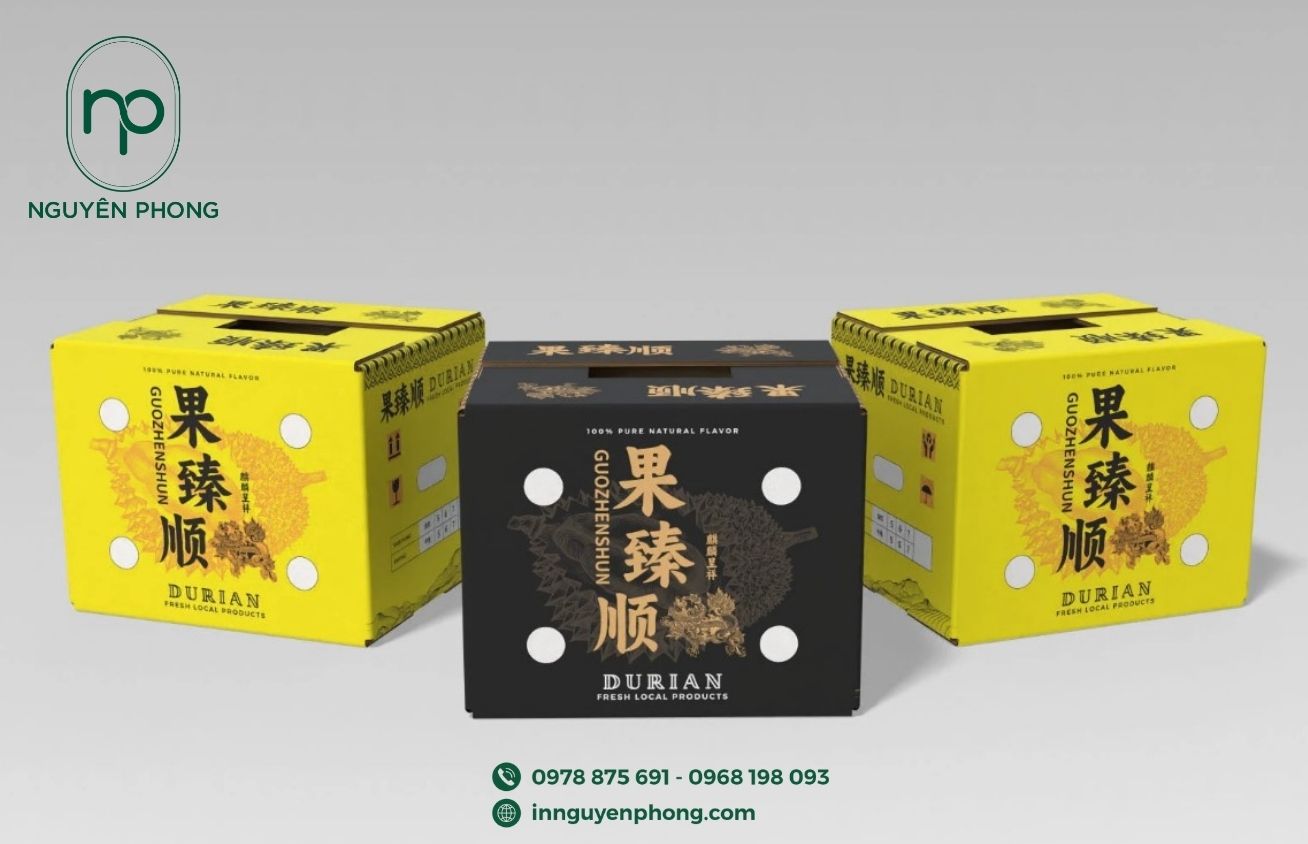 In thùng carton đựng sầu riêng tại TP.HCM bán tại cửa hàng